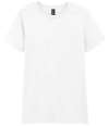 GD93 64001LCVC Gildan Ladies SoftStyle® CVC T-Shirt White colour image